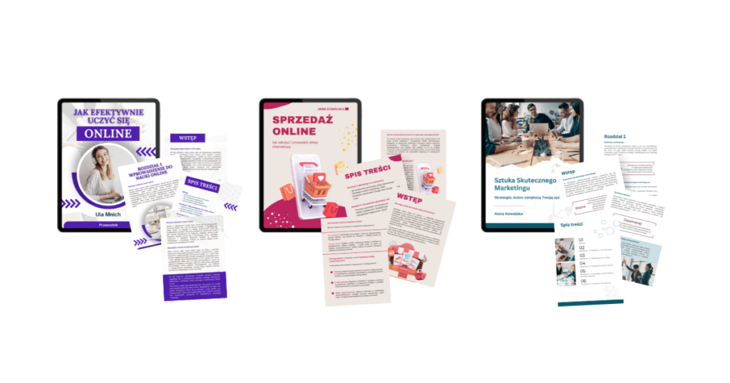 e-booki jak wyglądają