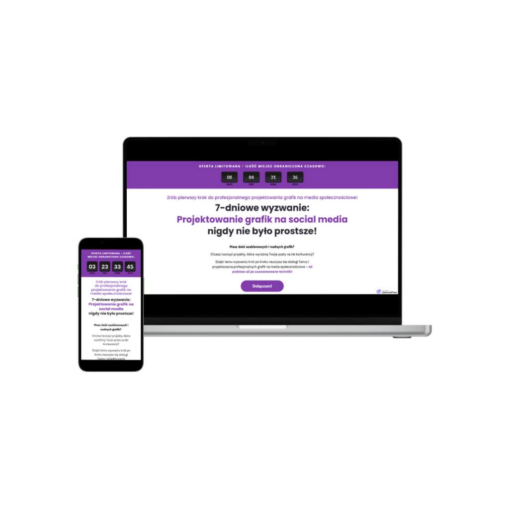 Landing Page 7-dniowe wyzwanie