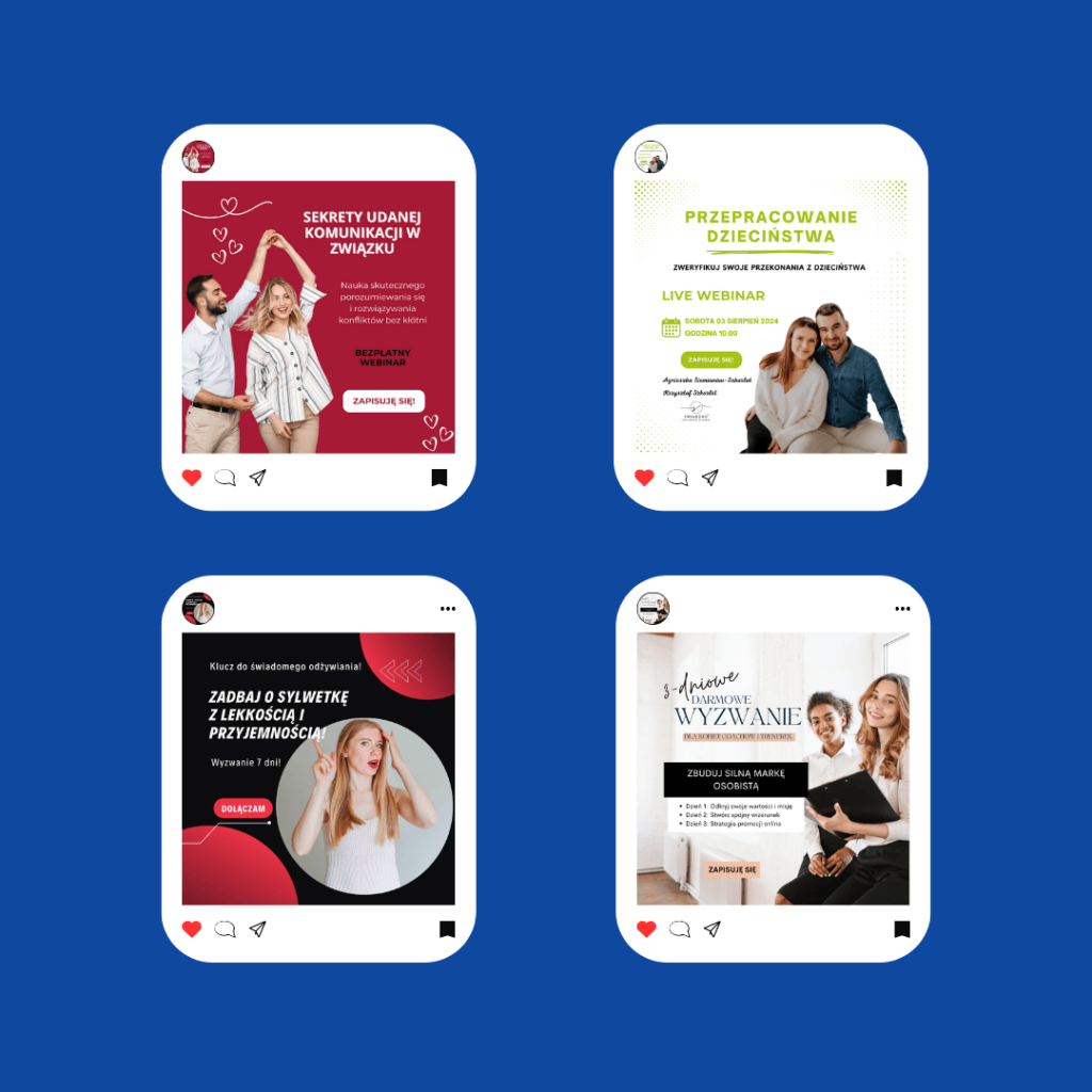 grafiki reklama fb relacje