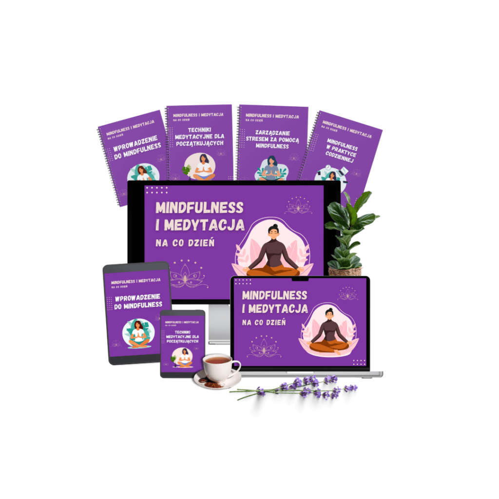 mockup laptop tablet smartfon medytacja