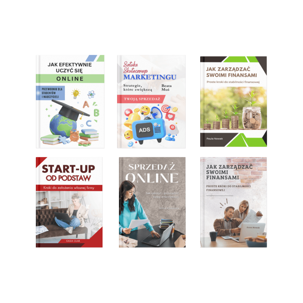 ebook okładka sprzedaż online finanse marketing