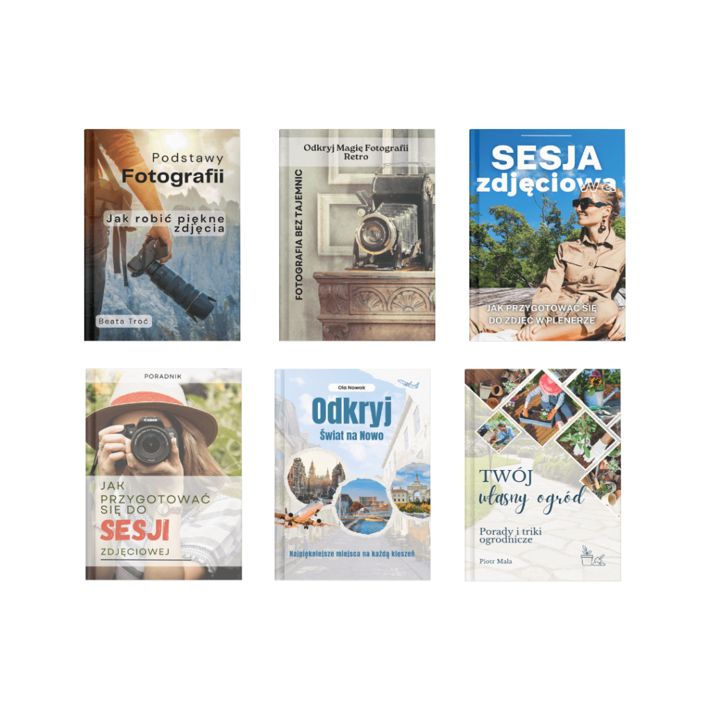ebook okładka sesja zdjęciowa podróże