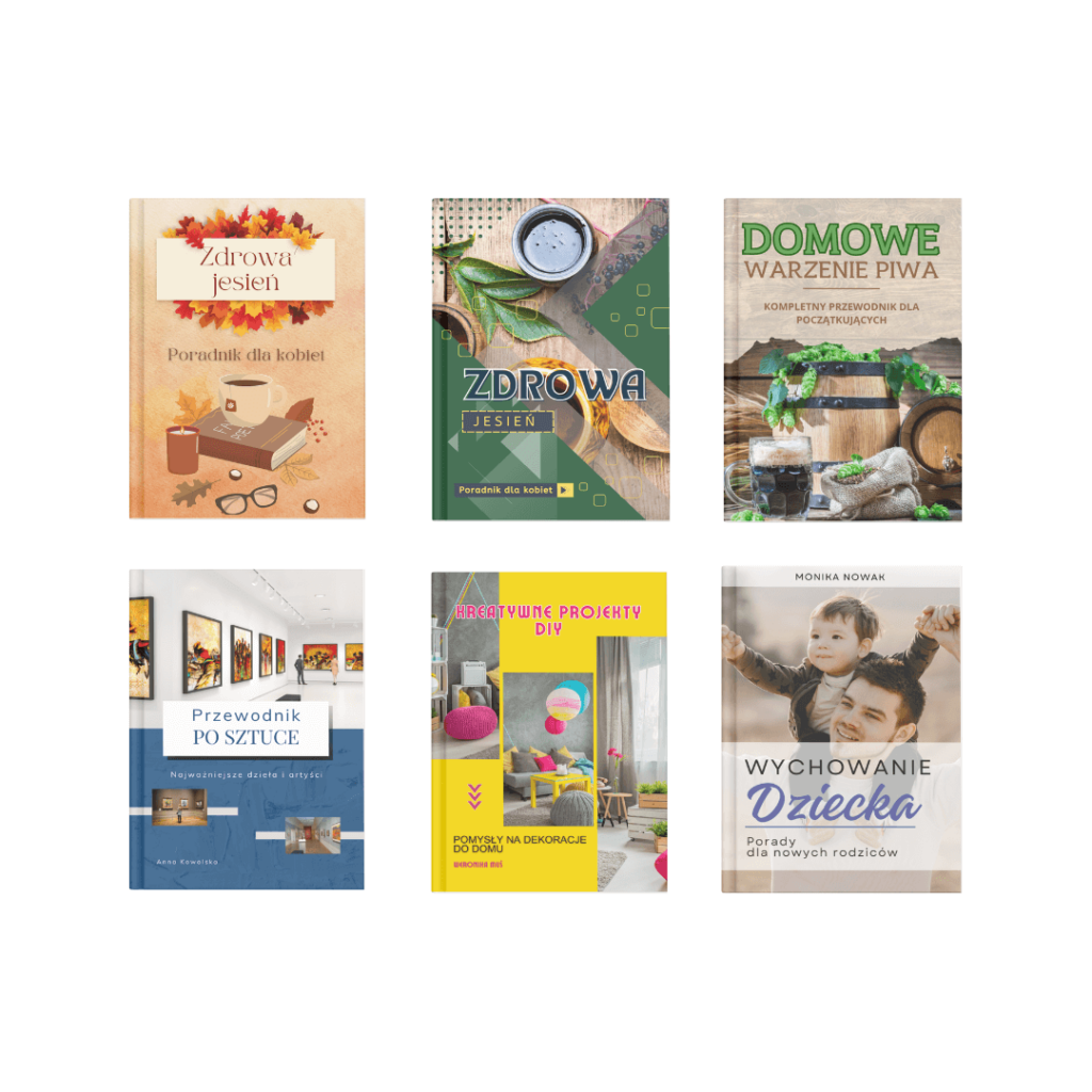 ebook okładka zdrowa jesień sztuka projekty diy