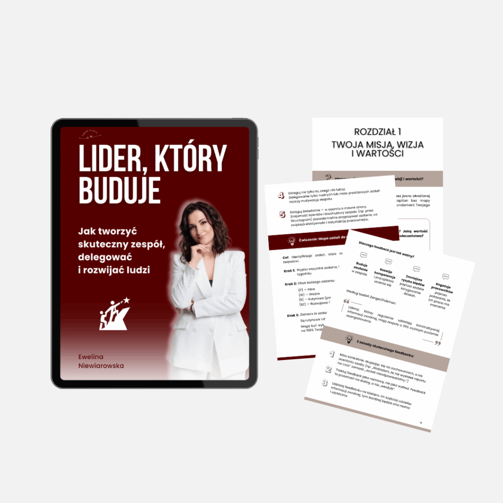 oprawa ebooka Lider, który buduje